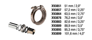 Middle Pipe in the group Exhaust parts / Exhaust muffler & kits at  Professional Parts Sweden AB (X93876)
