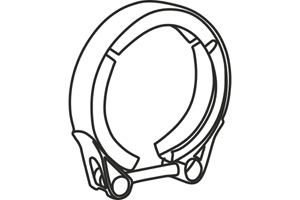 Middle Pipe in the group Exhaust parts / Exhaust muffler & kits at  Professional Parts Sweden AB (X95430)