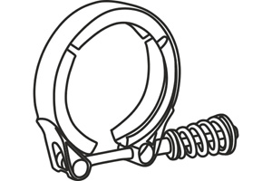 Middle Pipe in the group Exhaust parts / Exhaust muffler & kits at  Professional Parts Sweden AB (X95431)