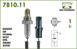 Lambda sensor before cat i gruppen Tillflligt dolda artiklar hos  Professional Parts Sweden AB (XL7810.11.040)