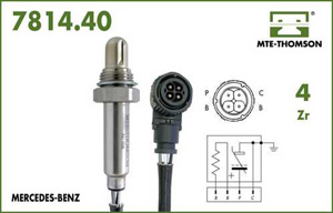 Lambda sensor before cat i gruppen Tillflligt dolda artiklar hos  Professional Parts Sweden AB (XL7814.40.037)