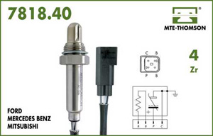 Lambda sensor before cat in the group  at  Professional Parts Sweden AB (XL7818.40.030)