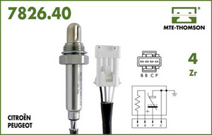 Lambda sensor before cat i gruppen Tillflligt dolda artiklar hos  Professional Parts Sweden AB (XL7826.40.063)