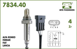 Lambda sensor before cat i gruppen Tillflligt dolda artiklar hos  Professional Parts Sweden AB (XL7834.40.038)