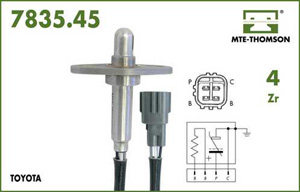 Lambda sensor before cat i gruppen Tillflligt dolda artiklar hos  Professional Parts Sweden AB (XL7835.45.040)