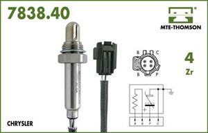 Lambda sensor i gruppen Tillflligt dolda artiklar hos  Professional Parts Sweden AB (XL7838.40.027)