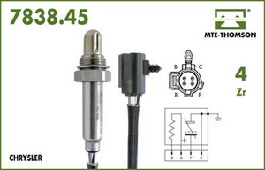 Lambda sensor i gruppen Tillflligt dolda artiklar hos  Professional Parts Sweden AB (XL7838.45.031)