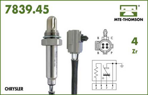 Lambda sensor in the group  at  Professional Parts Sweden AB (XL7839.45.046)