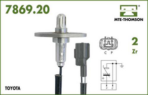 Lambda sensor after cat i gruppen Tillflligt dolda artiklar hos  Professional Parts Sweden AB (XL7869.20.060)