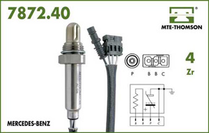 Lambda sensor before cat i gruppen Tillflligt dolda artiklar hos  Professional Parts Sweden AB (XL7872.40.077)