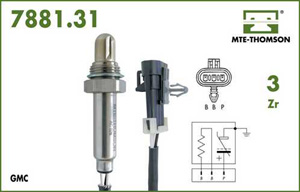 Lambda sensor i gruppen Tillflligt dolda artiklar hos  Professional Parts Sweden AB (XL7881.31.031)