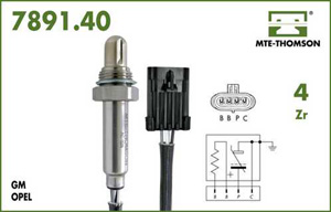 Lambda sensor in the group  at  Professional Parts Sweden AB (XL7891.40.035)