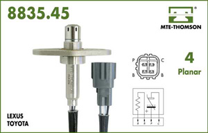 Lambda sensor i gruppen Tillflligt dolda artiklar hos  Professional Parts Sweden AB (XL8835.45.028)