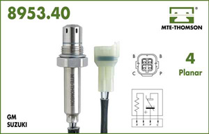 Lambda sensor in the group  at  Professional Parts Sweden AB (XL8953.40.053)