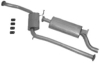 Stainless exhaust system i gruppen Tillflligt dolda artiklar hos  Professional Parts Sweden AB (253430157-2)