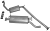 Stainless exhaust system i gruppen Tillflligt dolda artiklar hos  Professional Parts Sweden AB (253430161)