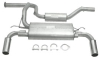 Stainless exhaust sport system in the group  at  Professional Parts Sweden AB (254350101S)