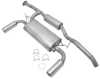 Stainless exhaust sport system in the group  at  Professional Parts Sweden AB (254350103S)