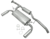 Stainless exhaust sport system i gruppen Tillflligt dolda artiklar hos  Professional Parts Sweden AB (254350103S)