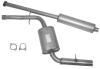 Stainless exhaust sport system in the group  at  Professional Parts Sweden AB (254360000S)