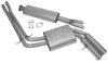 Stainless exhaust sport system i gruppen Tillflligt dolda artiklar hos  Professional Parts Sweden AB (254360402S)
