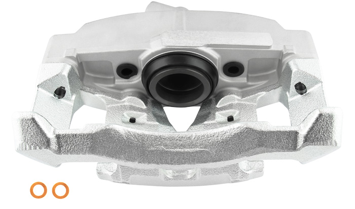 Versailles for Bobcat/Monarch/Comet Lincoln for Granada/Pinto/Mustang II/Maverick Mercury MAYASAF 184070 Front Left Brake Caliper Driver Side Caliper w/o Pads Fit for Ford