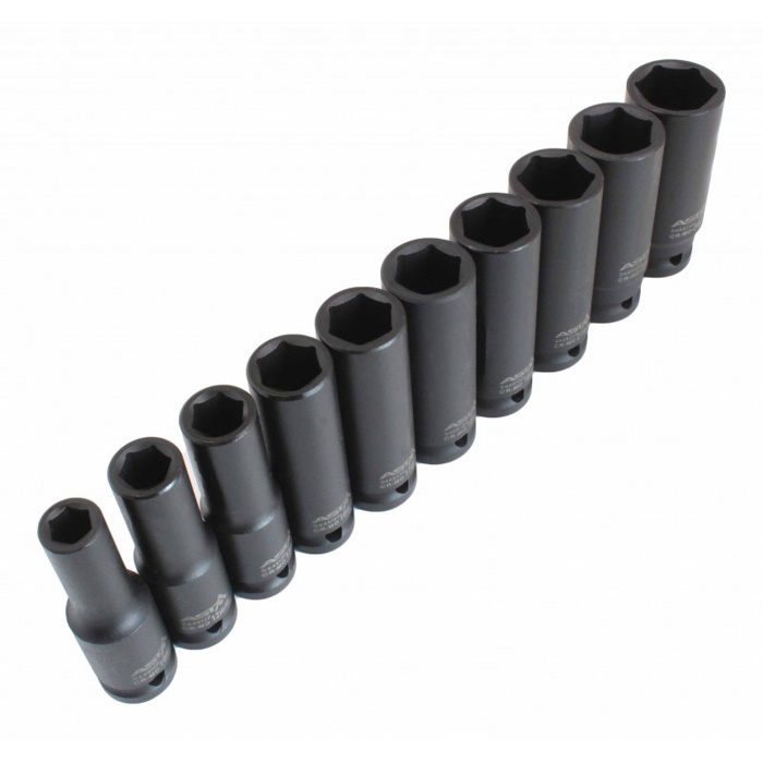 �? sq. high torque deep impact socket metric hexagon nut 10-24mm