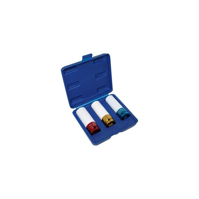 3pcs impact socket set 17/19/21mm