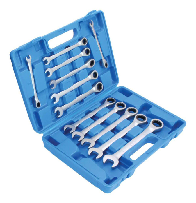 12pcs Ratchet ring combination spanner set