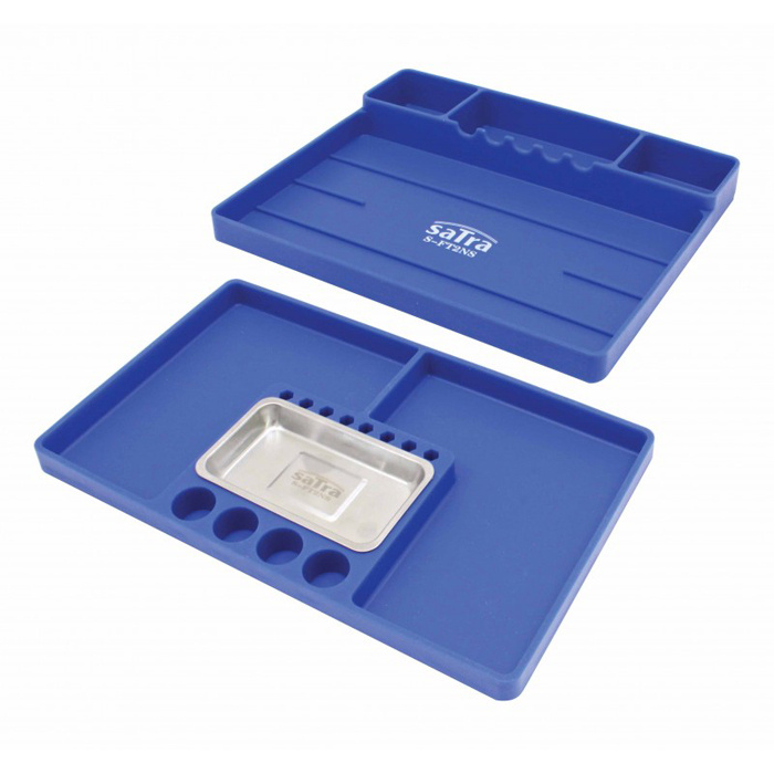 2pcs Non-slip flexible tool tray