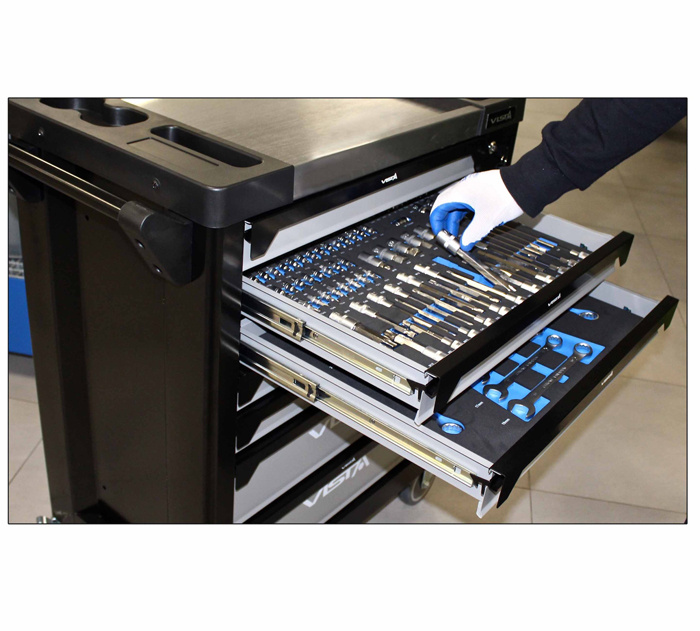 7 Drawers tool cabinet