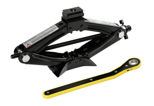 Scissor jack with ratchet - 1.000 kg