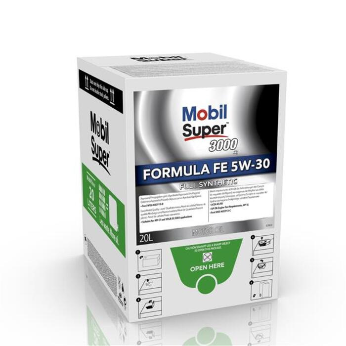 MOBIL SUPER 3000 X1 FORMULA FE 5W-30 BAG-IN-BOX-20L