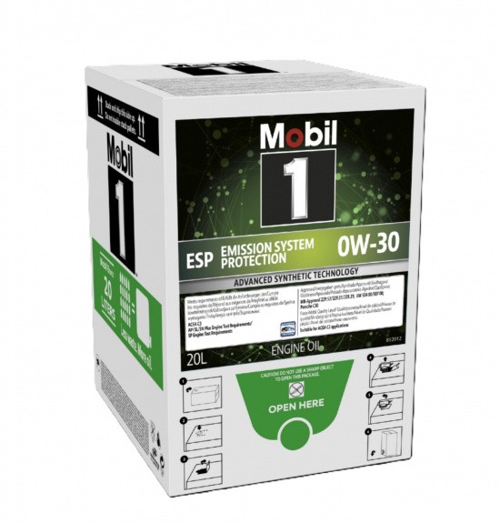 MOBIL 1 ESP 0W-30 BAG-IN-BOX-20L