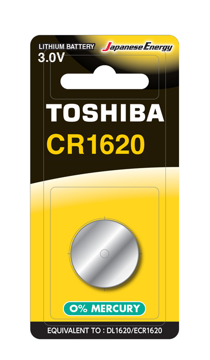 CR1620 Lithium Coins 1-pack