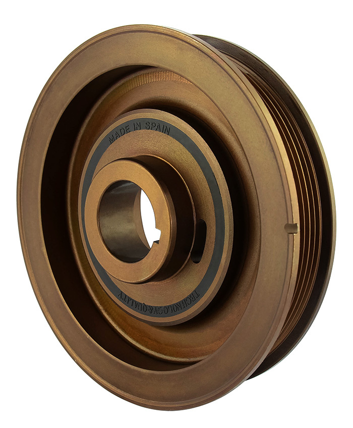 Pulley/vibration dampers