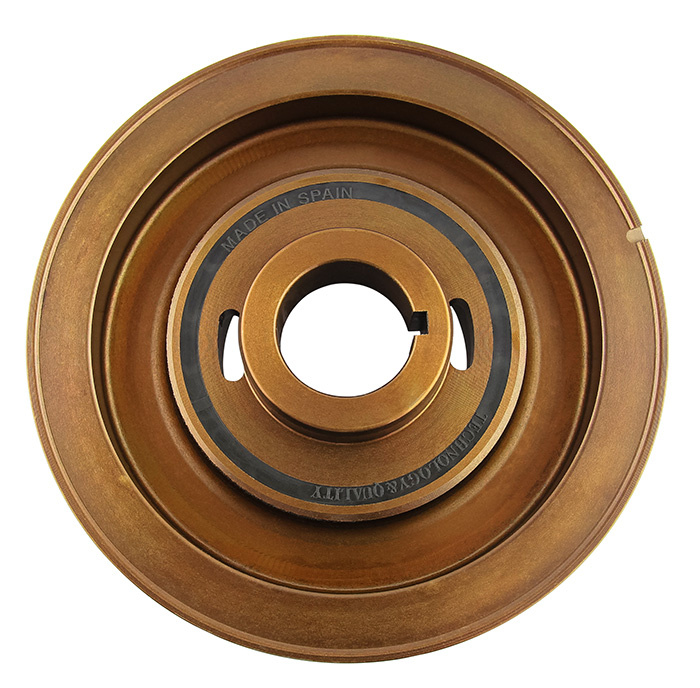 Pulley/vibration dampers