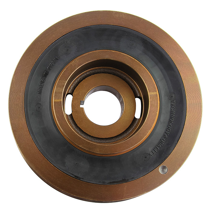 Pulley/vibration dampers