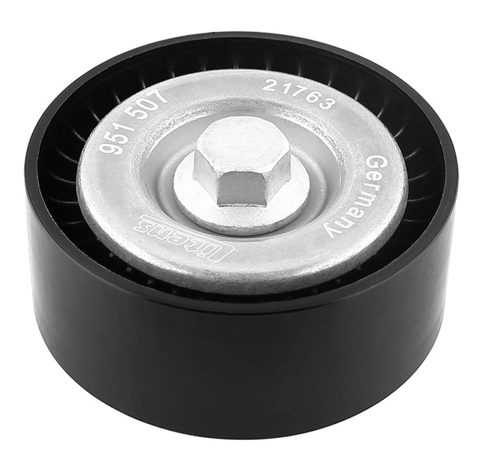 Idler pulley drive belt