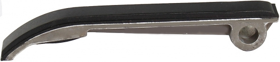 Sliding rail balance axle