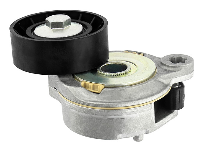 Tensioner v-ribbed belt