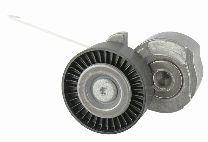 Tensioner v-ribbed belt