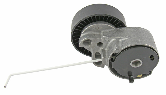 Tensioner v-ribbed belt