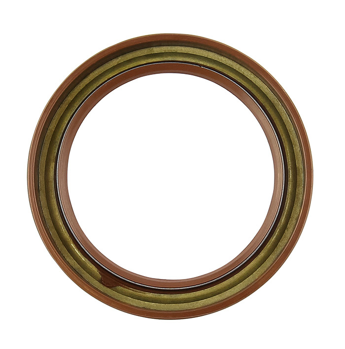 Radial oil seal crankshaft belt pulley side