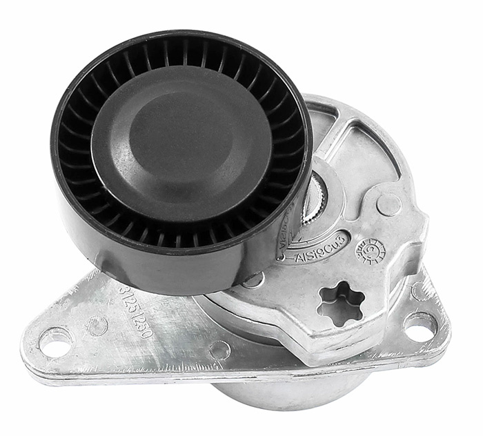 Tensioner v-ribbed belt