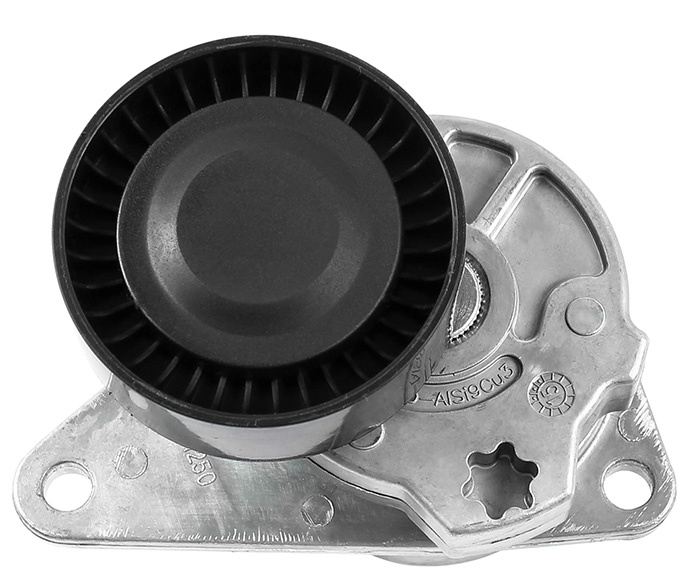 Tensioner v-ribbed belt