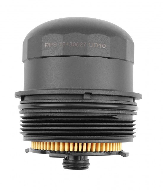 Cover oil filter housing