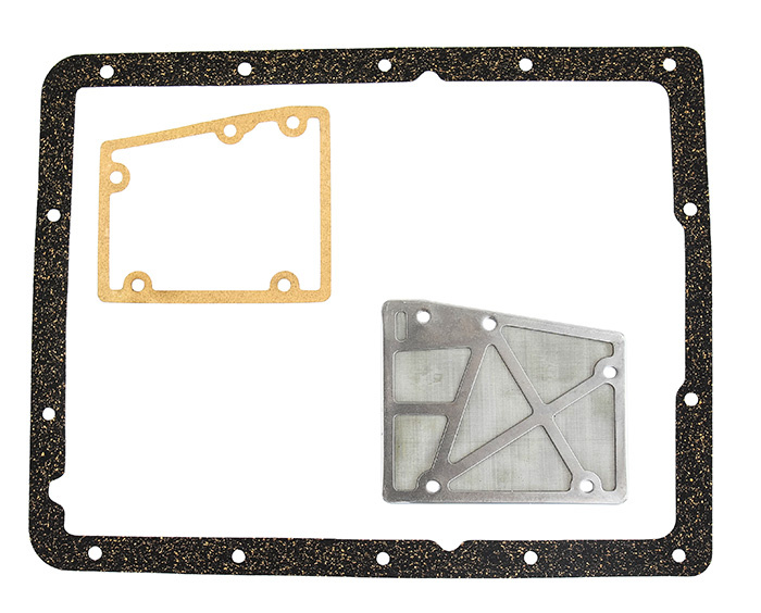 Automatic gearbox filter with gasket