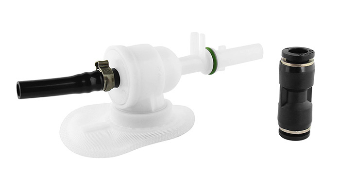 Ejector unit with filter