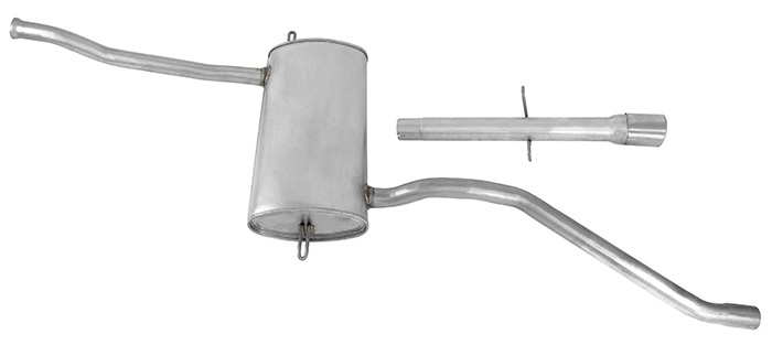 Intermediate muffler
